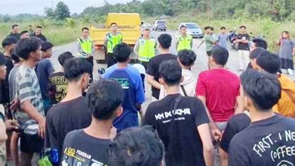 Laporan Medsos Ditindaklanjuti, Satlantas Polres Bintan Razia Balap Liar