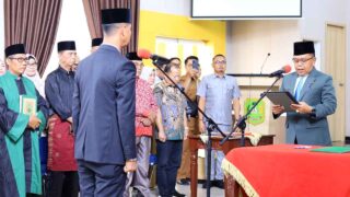 Sudandri Resmi Menjabat Sekda Meranti, Ini Harapan Bupati